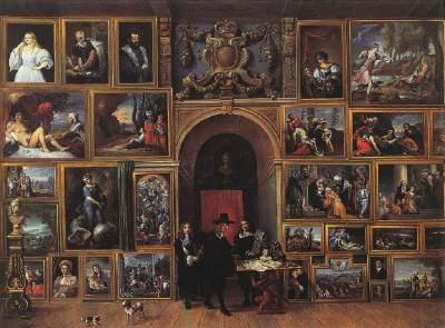 TENIERS, David the Younger Archduke Leopold Wilhelm of Austria in his Gallery fh Sweden oil painting art